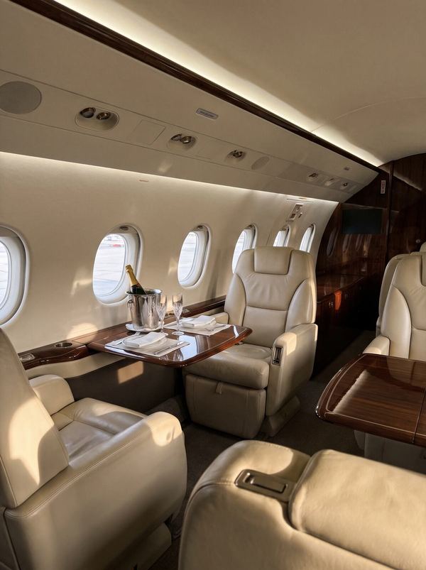 Cabine de jet privé